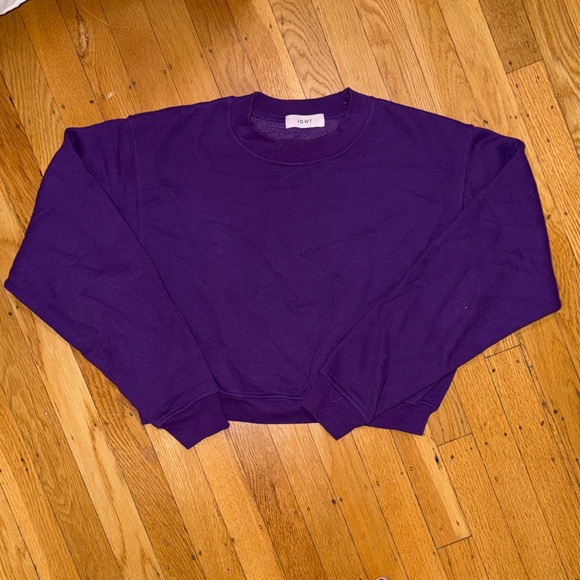 I G W T Tops - Purple Women's Sweatshirt